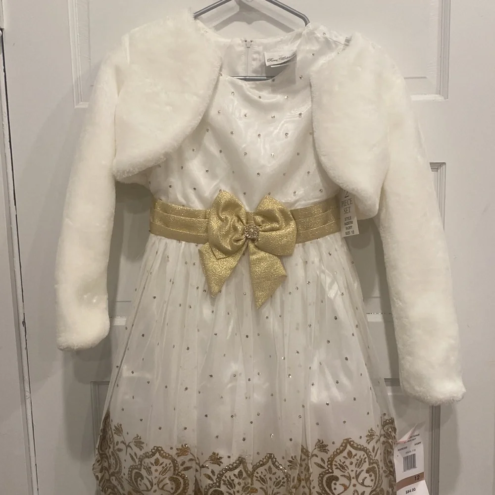 NWT Rare Editions 2 Piece Set Big Girl Size 12 - Picture 2 of 7